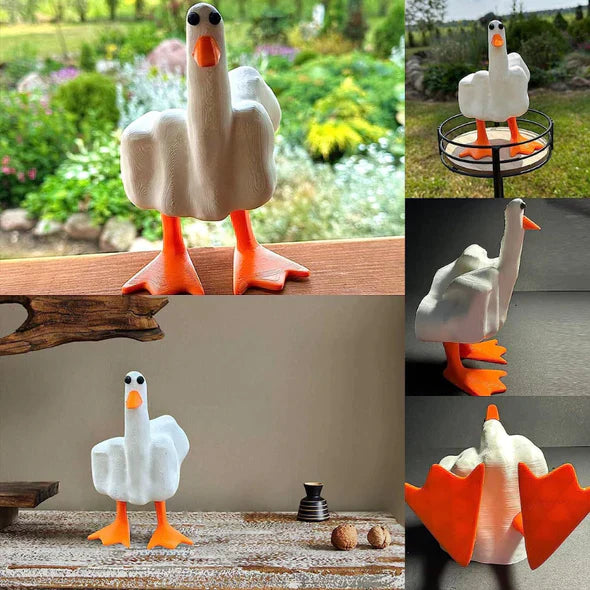 CozyCazza™ Middle Finger Duck