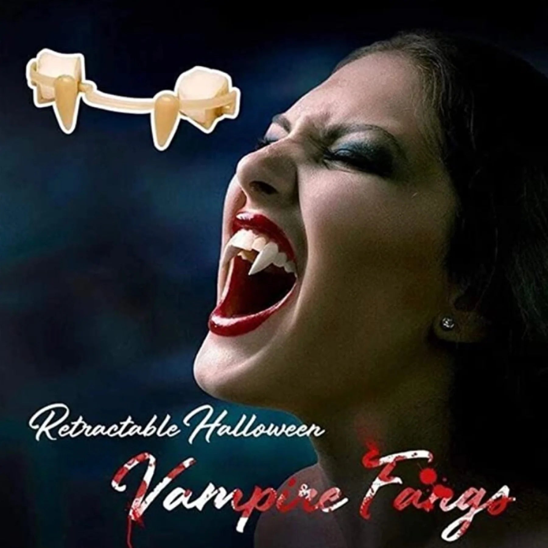 CozyCazza™ Retractable Vampire Fangs