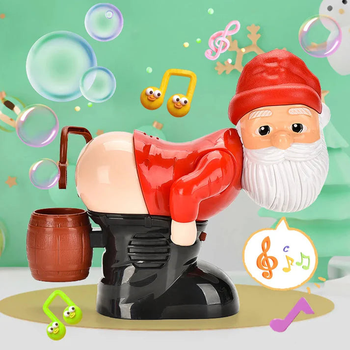 CozyCazza™ Bubble Blowing Santa