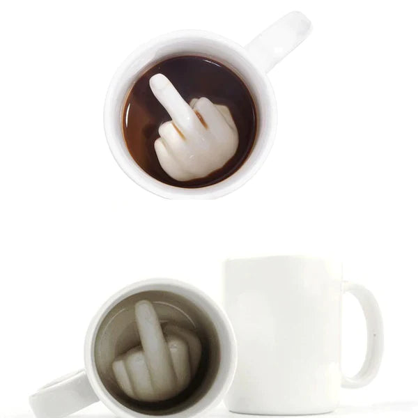 CozyCazza™ Middle Finger Mug