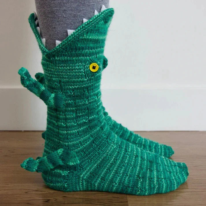 CozyCazza™ Crocodile Socks
